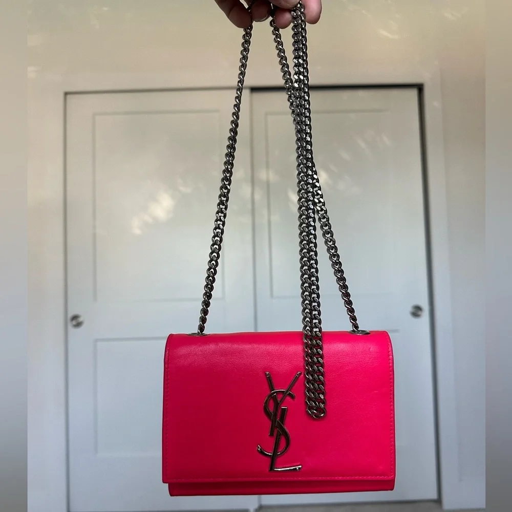 YSL Hot Pink Crossbody Bag - Picture 12 of 12